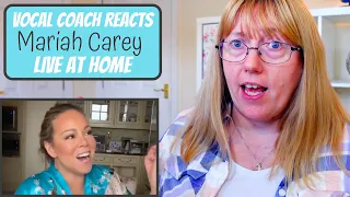 Vocal Coach Reacts to Mariah Carey 2020 'Live at Home - No autotune'