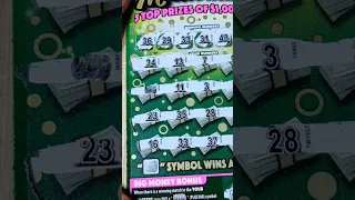 Winning on a $20 Pa Lottery Big Money Millionaire Scratch Off Ticket #shorts #lottery