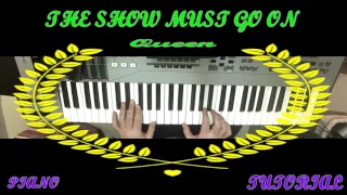 The show must go on - Queen (Easy piano tutorial) (How to play)