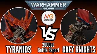Tyranids vs Grey Knights 2000pts | Warhammer 40k 10th Ed Battle Report Ep45