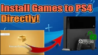 How to Easily transfer Games directly to PS4 from PC | 2024