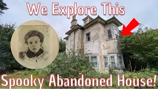 We Explore This Creepy Abandoned House Which Has Everything Left From It’s Previous Owner!..