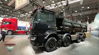 2023 MAN TGS 41.520 8X4 BB CH Tipper Truck Interior and Exterior IAA Transportation 2022 Hannover