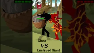 Giant vs Enslaved Giant | Stick War 3