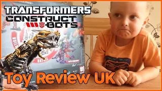 Transformers Construct-bots Grimlock Unboxing - Toy Review UK