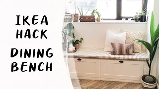 Making my kitchen bench seat - an Ikea hack