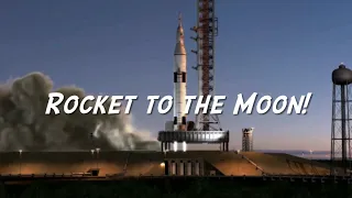 ROCKET TO THE MOON! 🎶 Song for kids, schools, EYFS, KS1, space, model-making, early years