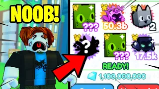 I Became a NOOB and GOT INSANE PETS!