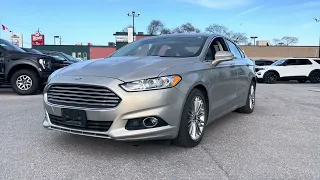 Stock B2535AB 2015 Ford Fusion SE AS- IS | You Certify, You Save | Back-Up Camera Navigation LOW KMs