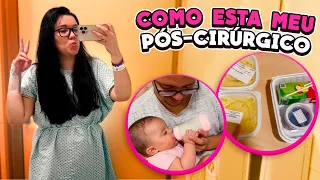 PÓS CIRURGICO | VOLTANDO PARA CASA | JADY MAMANDO MAMADEIRA | RECUPERAÇÃO | VANROMUALDO