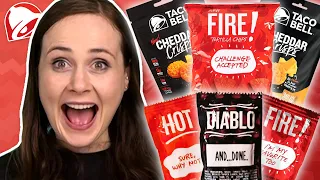 Irish People Try Taco Bell Snacks & Sauces