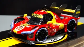 Tooned Ferrari 499P 2023 Le Mans winner by YM Model EraQ DY Works resin