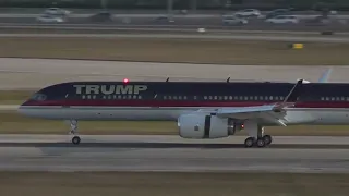 Trump indictment: Plane carrying former president lands in West Palm Beach Tuesday