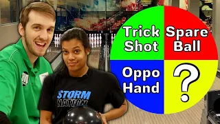 Spin The BOWLING Wheel Challenge!!