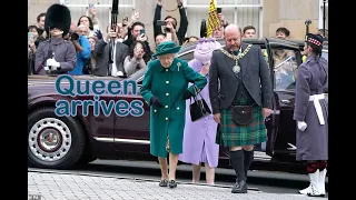 The 6th Opening of Scottish Parliament - HM Queen Elizabeth arrives