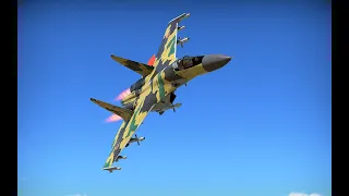 War Thunder | SU-27 owns all!