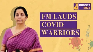 Budget 2021 | 'Circumstances Like Never Before': FM Sitharaman Lauds COVID Warriors