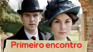 DOWNTON ABBEY - MATTHEW CRAWLEY E MARY CRAWLEY.