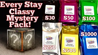 EVERY STAY CLASSY PACK UP TO $1,000!  (Mystery Box Monday)