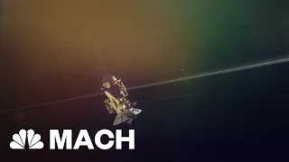 Cassini Completes First Successful Dive Between Saturn And Its Rings | Mach | NBC News