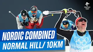 Nordic Combined - Men's Normal Hill + Individual 10km | Full Replay | #Beijing2022