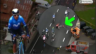 19 ETAPA GIRO de ITALIA 2024 ULTIMOS 10 KMS NAIRO SUBE THOMAS BRUTAL CAIDA HOY