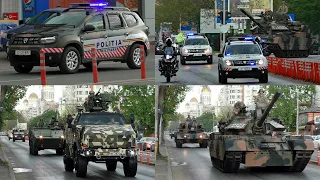 București, România ► Coloană│Armata Română - Forțele Terestre Române