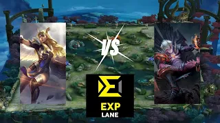 MLBB - Freya VS Dyrroth EXP lane gameplay