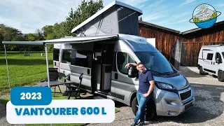 Perfektes Wohnmobil für Familien! VANTourer 600 L Kastenwagen aus 2023 auf Peugeot