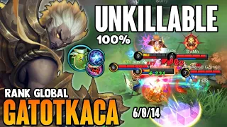 UNKILLABLE! GATOTKACA BEST BUILD 2021 | TOP GLOBAL GATOTAKACA GAMEPLAY | MOBILE LEGENDS✓