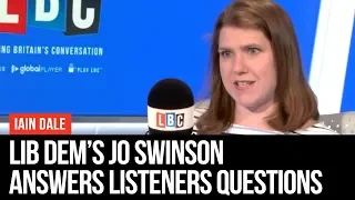 Iain Dale On Sunday: Interview With Jo Swinson - LBC