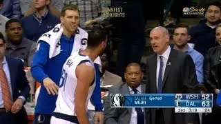 Salah Mejri Got Ejected and Didn't Want To Leave The Court！Coach:''Get The Fuck Outta Here！''