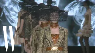 Alexander McQueen Spring 2013 - runway fashion show - W Magazine