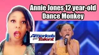 12-Year-Old Annie Jones Sings "Dance Monkey" by Tones and I - America's Got Talent 2020