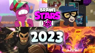 TODAS AS ANIMAÇÕES DO BRAWL STARS 2023 🤓🍿 o filme