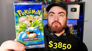 I Bought a $3850 SHADOWLESS Base Set Pack of Pokemon Cards