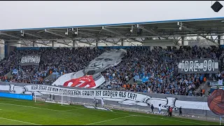 Chemnitzer FC vs. FSV Zwickau 2:0 (2:0) 31.03.2024 | Intro und Choreo Derby