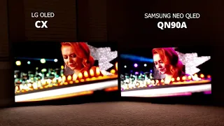 LG CX OLED VS SAMSUNG QN90A - COMPARATIVO