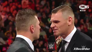 The Miz Ataca Gunther e Levanta o Título Intercontinental - WWE Raw 20/11/23