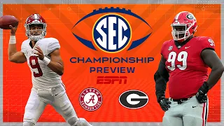 Georgia Bulldogs vs. Alabama Crimson Tide | SEC Championship Preview