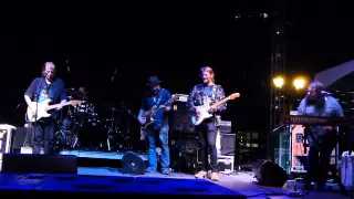 Walter Trout & Jon Trout - Rock Me Baby - 8/1/15 Riverfront Blues Fest - Wilmington