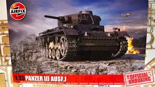 Official Unboxing- Airfix Panzer III AUSF.J (A1378)