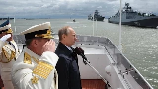 Морской парад в честь Дня ВМФ в Балтийске 2015