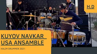 KUYOV NAVKAR 2021 BY HALIM DRUMMER l USA TALANT l UZB TALANT l TOP 10 DRUMMERS l PERCUSSION SHOW l