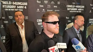 Canelo habla de la pelea del 4 de mayo frente a Jaime Munguia