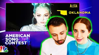 ENGLISH GIRL REACTS TO OKLAHOMA'S SONG FOR AMERICAN SONG CONTEST //   ALEXA "WONDERLAND"