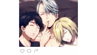 Yuri on Ice (Юри на Льду). Виктор , Юра , Юри - Любовь-наркоз (Джиган и Стас Михайлов)