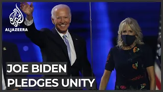 Biden says he ‘seeks not to divide, but unify' as president