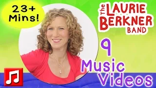 23+ Mins of Nonstop Laurie Berkner Music Videos for Kids!