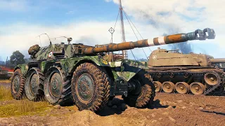 World of Tanks Panhard EBR 105 - 8K Damage 8 Kills & EBr 105 & Rhm Penzerwagen & Char Mle.75